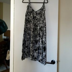 Palm tree print torrid 3x dress